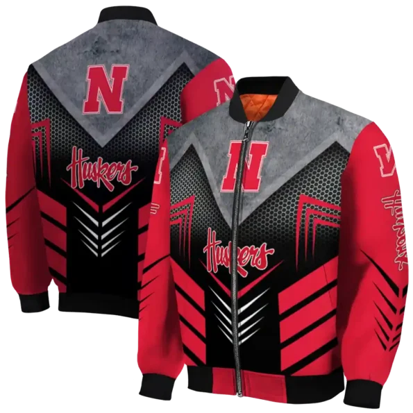 Nebraska20Cornhuskers20NCAAZone Jacket 2 Bomber 3.webp