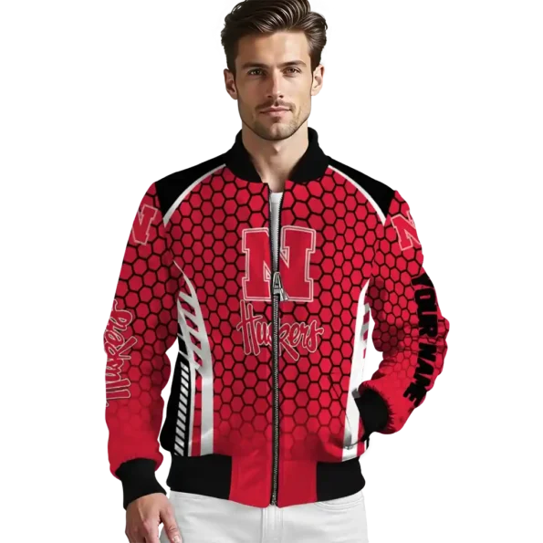 Nebraska20Cornhuskers20NCAAZone Jacket 3 Bomber 16.webp
