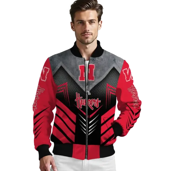 Nebraska20Cornhuskers20NCAAZone Jacket 3 Bomber 3.webp