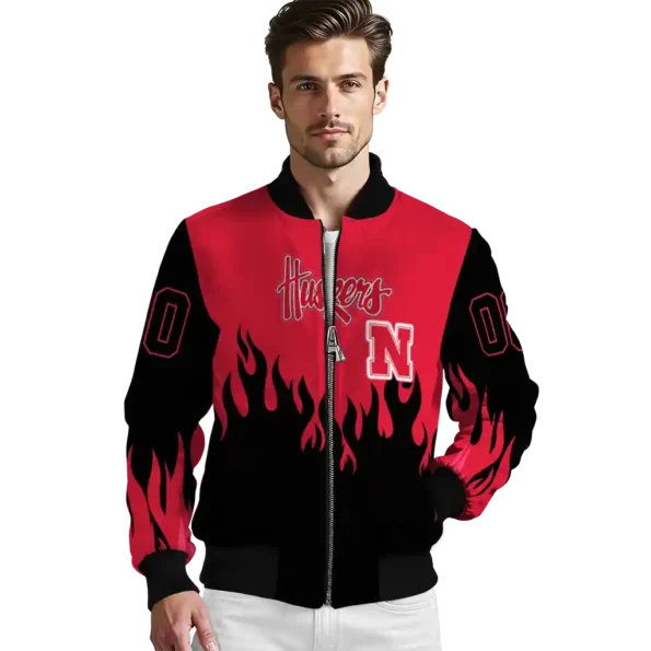 Nebraska20Cornhuskers20NCAAZone Jacket 3 Bomber.webp