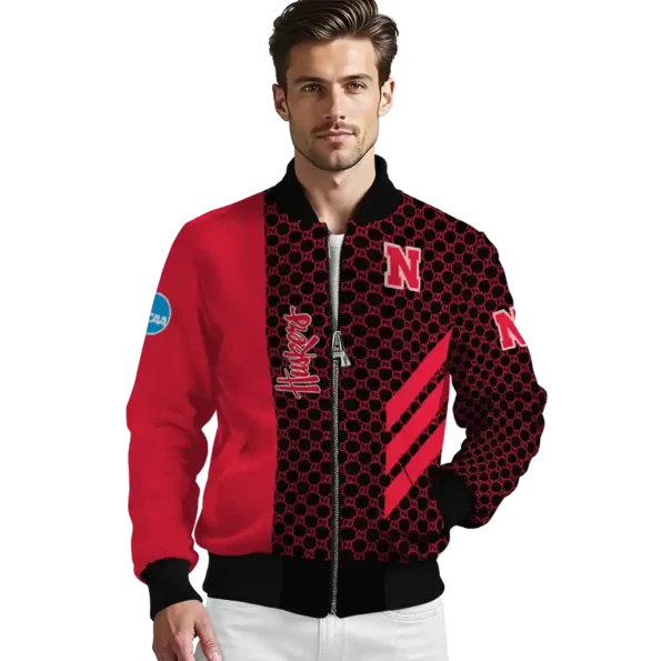Nebraska20Cornhuskers20NCAAZone Jacket 3 Bomber 6.webp