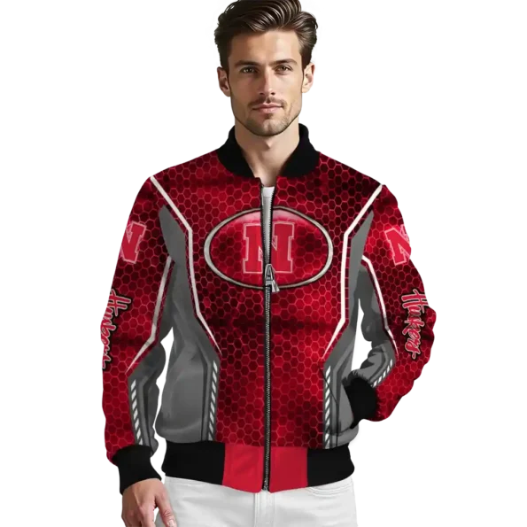 Nebraska20Cornhuskers20NCAAZone Jacket 3 Bomber 9.webp