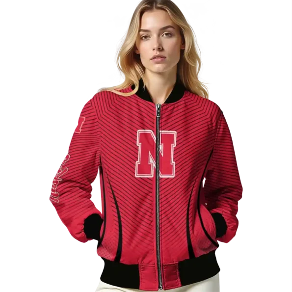 Nebraska20Cornhuskers20NCAAZone Jacket 4 Bomber 4.webp