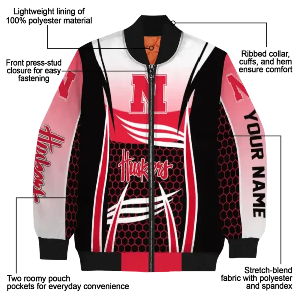 Nebraska20Cornhuskers20NCAAZone Jacket 5 Bomber 13.webp