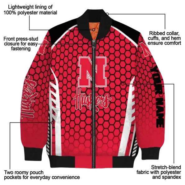 Nebraska20Cornhuskers20NCAAZone Jacket 5 Bomber 16.webp
