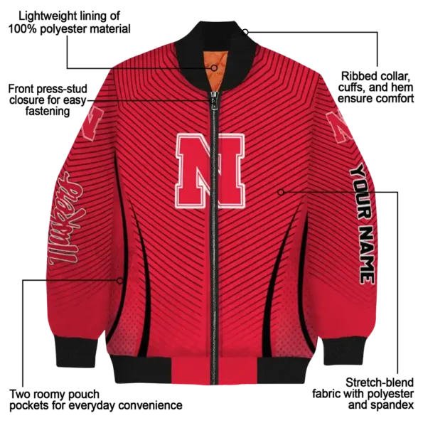 Nebraska20Cornhuskers20NCAAZone Jacket 5 Bomber 4.webp