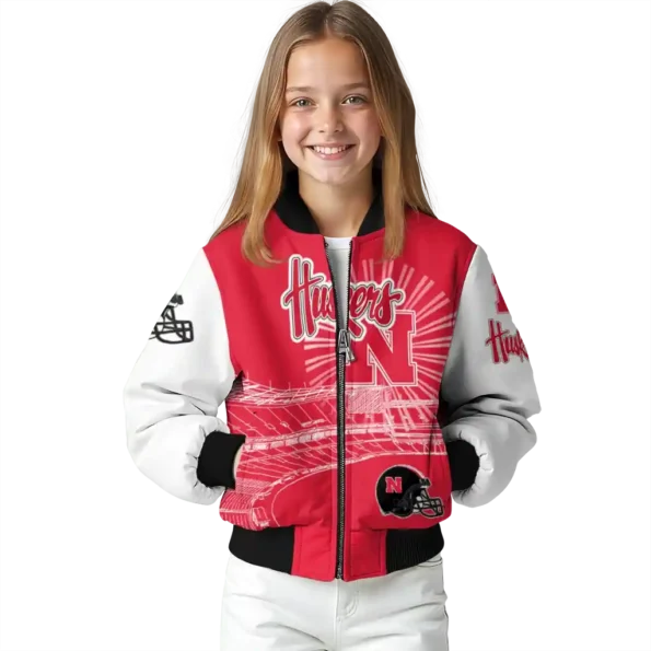 Nebraska20Cornhuskers20NCAAZone Jacket 7 Bomber 12.webp