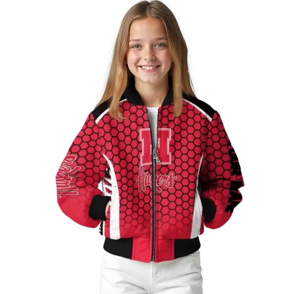 Nebraska20Cornhuskers20NCAAZone Jacket 7 Bomber 16.webp