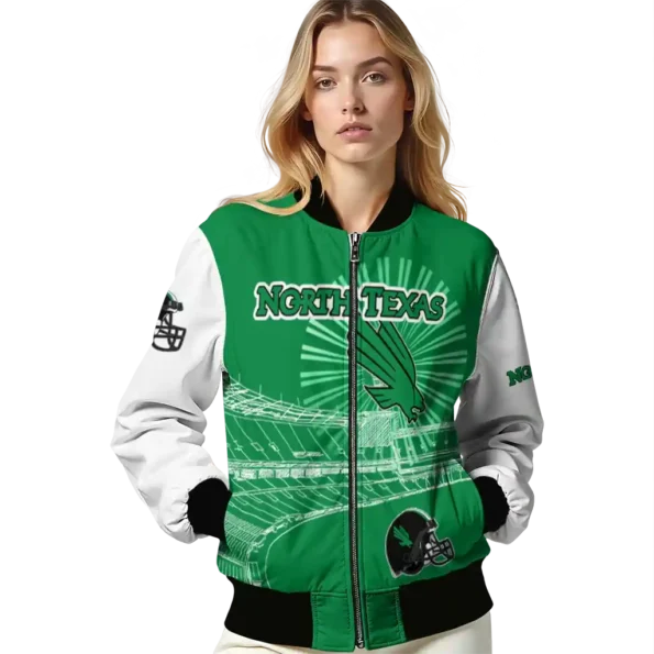 North20Texas20Mean20Green20NCAAZone Jacket 4 Bomber 12.webp