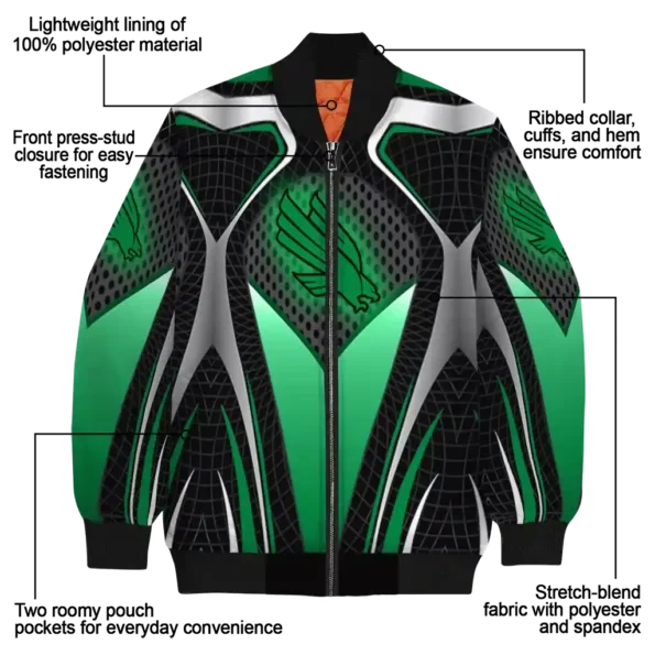 North20Texas20Mean20Green20NCAAZone Jacket 5 Bomber 10.webp
