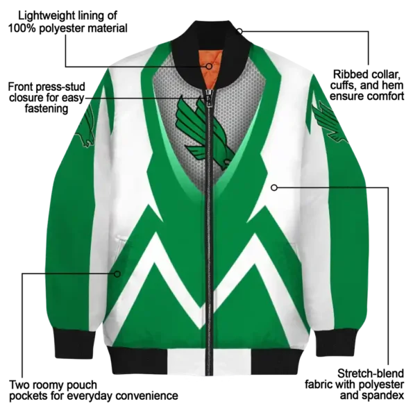 North20Texas20Mean20Green20NCAAZone Jacket 5 Bomber 8.webp
