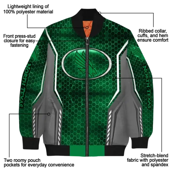 North20Texas20Mean20Green20NCAAZone Jacket 5 Bomber 9.webp