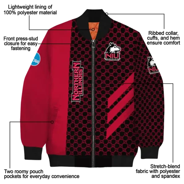 Northern20Illinois20Huskies20NCAAZone Jacket 5 Bomber 6.webp