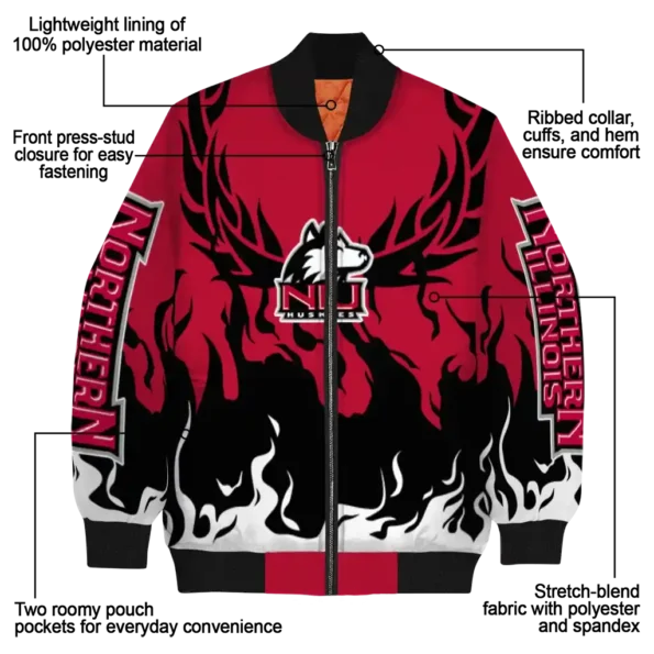 Northern20Illinois20Huskies20NCAAZone Jacket 5 Bomber 7.webp
