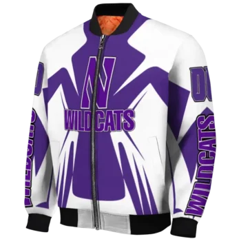 Northwestern20Wildcats20NCAAZone Jacket 1 Bomber 1.webp