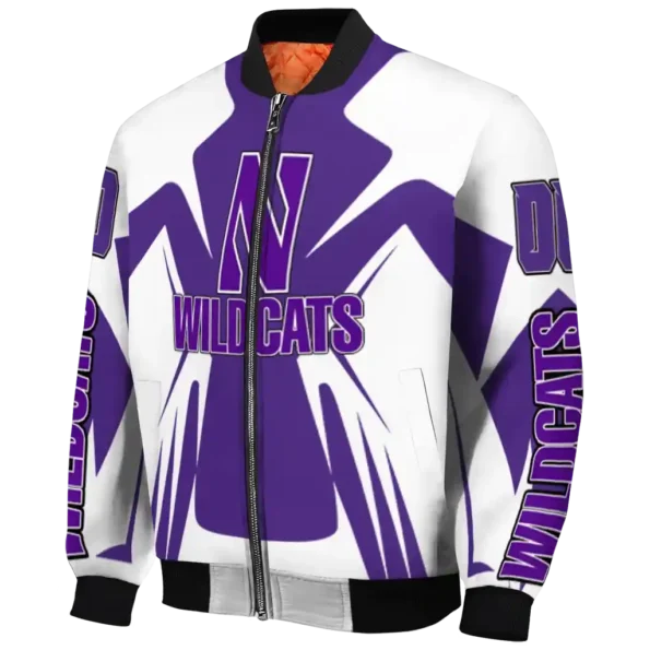 Northwestern20Wildcats20NCAAZone Jacket 1 Bomber 1.webp