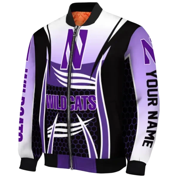 Northwestern20Wildcats20NCAAZone Jacket 1 Bomber 13.webp