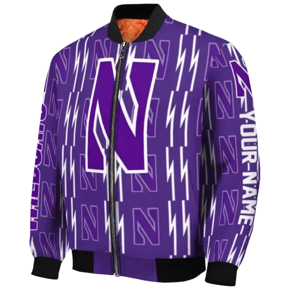 Northwestern20Wildcats20NCAAZone Jacket 1 Bomber 15.webp