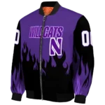 Northwestern20Wildcats20NCAAZone Jacket 1 Bomber.webp