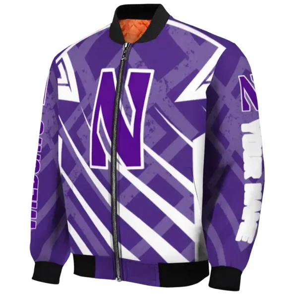 Northwestern20Wildcats20NCAAZone Jacket 1 Bomber 19.webp