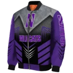 Northwestern20Wildcats20NCAAZone Jacket 1 Bomber 3.webp