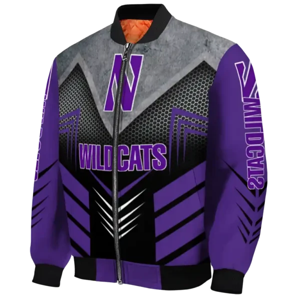 Northwestern20Wildcats20NCAAZone Jacket 1 Bomber 3.webp