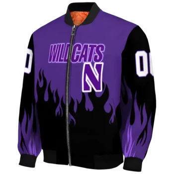 Northwestern20Wildcats20NCAAZone Jacket 1 Bomber.webp