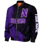 Northwestern20Wildcats20NCAAZone Jacket 1 Bomber 5.webp