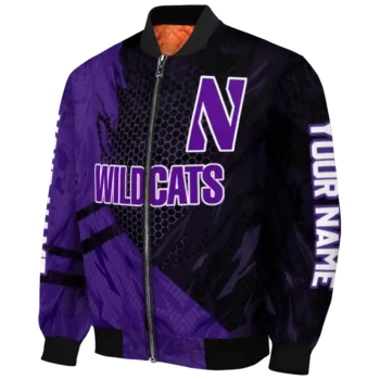 Northwestern20Wildcats20NCAAZone Jacket 1 Bomber 5.webp