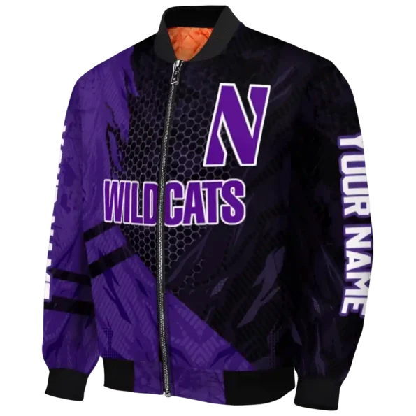 Northwestern20Wildcats20NCAAZone Jacket 1 Bomber 5.webp