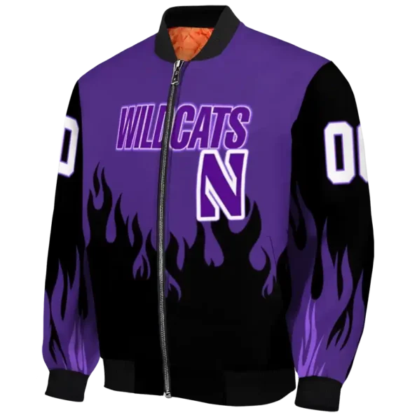 Northwestern20Wildcats20NCAAZone Jacket 1 Bomber.webp