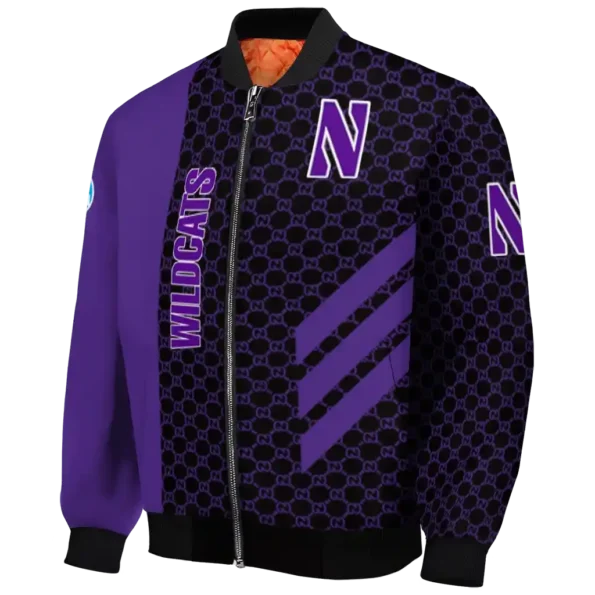 Northwestern20Wildcats20NCAAZone Jacket 1 Bomber 6.webp