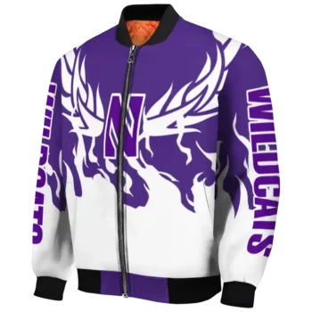 Northwestern20Wildcats20NCAAZone Jacket 1 Bomber 7.webp