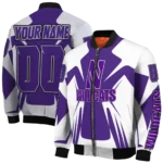 Northwestern20Wildcats20NCAAZone Jacket 1 Bomber 1.webp