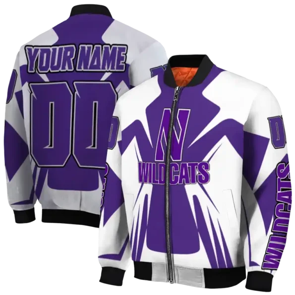 Northwestern20Wildcats20NCAAZone Jacket 2 Bomber 1.webp