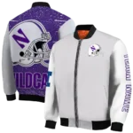 Northwestern20Wildcats20NCAAZone Jacket 1 Bomber 11.webp