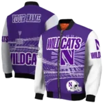 Northwestern20Wildcats20NCAAZone Jacket 1 Bomber 12.webp