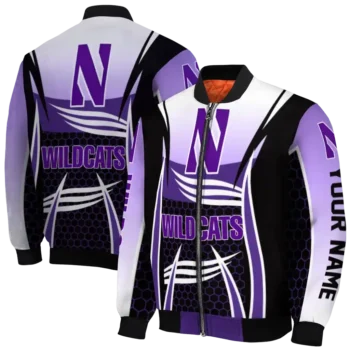 Northwestern20Wildcats20NCAAZone Jacket 2 Bomber 13.webp