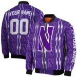Northwestern20Wildcats20NCAAZone Jacket 1 Bomber 15.webp