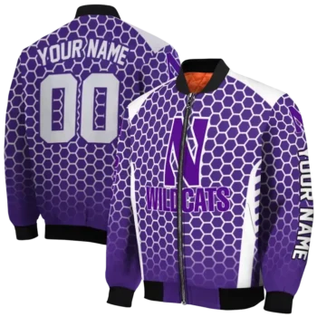 Northwestern20Wildcats20NCAAZone Jacket 2 Bomber 16.webp