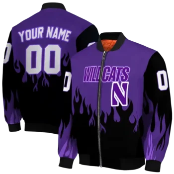 Northwestern20Wildcats20NCAAZone Jacket 2 Bomber.webp