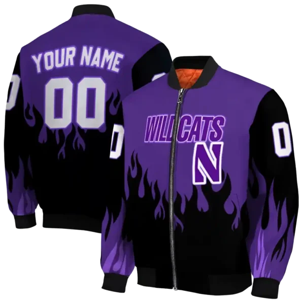 Northwestern20Wildcats20NCAAZone Jacket 2 Bomber.webp