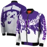 Northwestern20Wildcats20NCAAZone Jacket 1 Bomber 7.webp