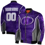 Northwestern20Wildcats20NCAAZone Jacket 1 Bomber 9.webp