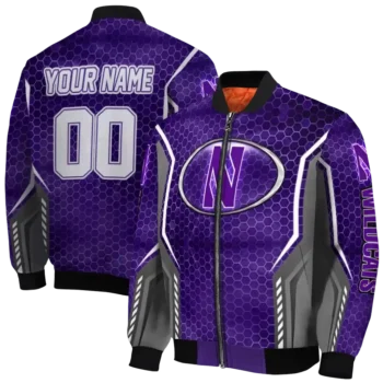 Northwestern20Wildcats20NCAAZone Jacket 2 Bomber 9.webp