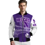 Northwestern20Wildcats20NCAAZone Jacket 1 Bomber 12.webp