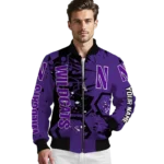 Northwestern20Wildcats20NCAAZone Jacket 1 Bomber 14.webp