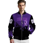 Northwestern20Wildcats20NCAAZone Jacket 1 Bomber.webp