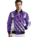 Northwestern20Wildcats20NCAAZone Jacket 1 Bomber 19.webp