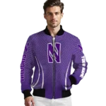 Northwestern20Wildcats20NCAAZone Jacket 1 Bomber 4.webp